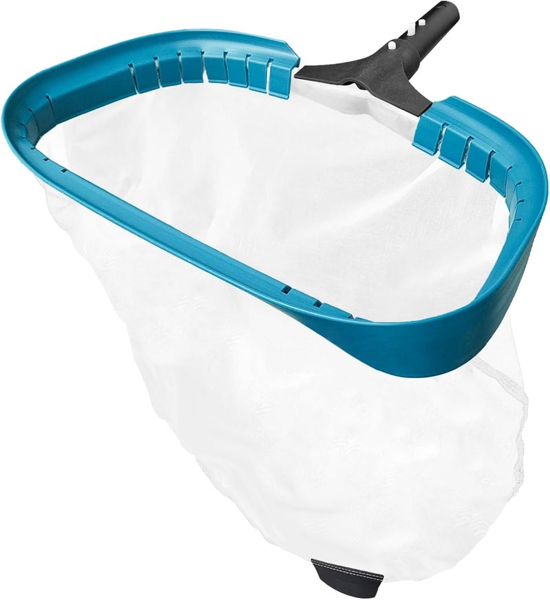 POOLWHALE Pool Net - Professional 20" Swimming Pool Leaf Skimmer Rake, Aluminum Frame Deep Nylon Bag, Ultra Fine Mesh Nets for Cleaning Leaves, Sand, Pollen, Finest Debris (No Pole) - Image 1